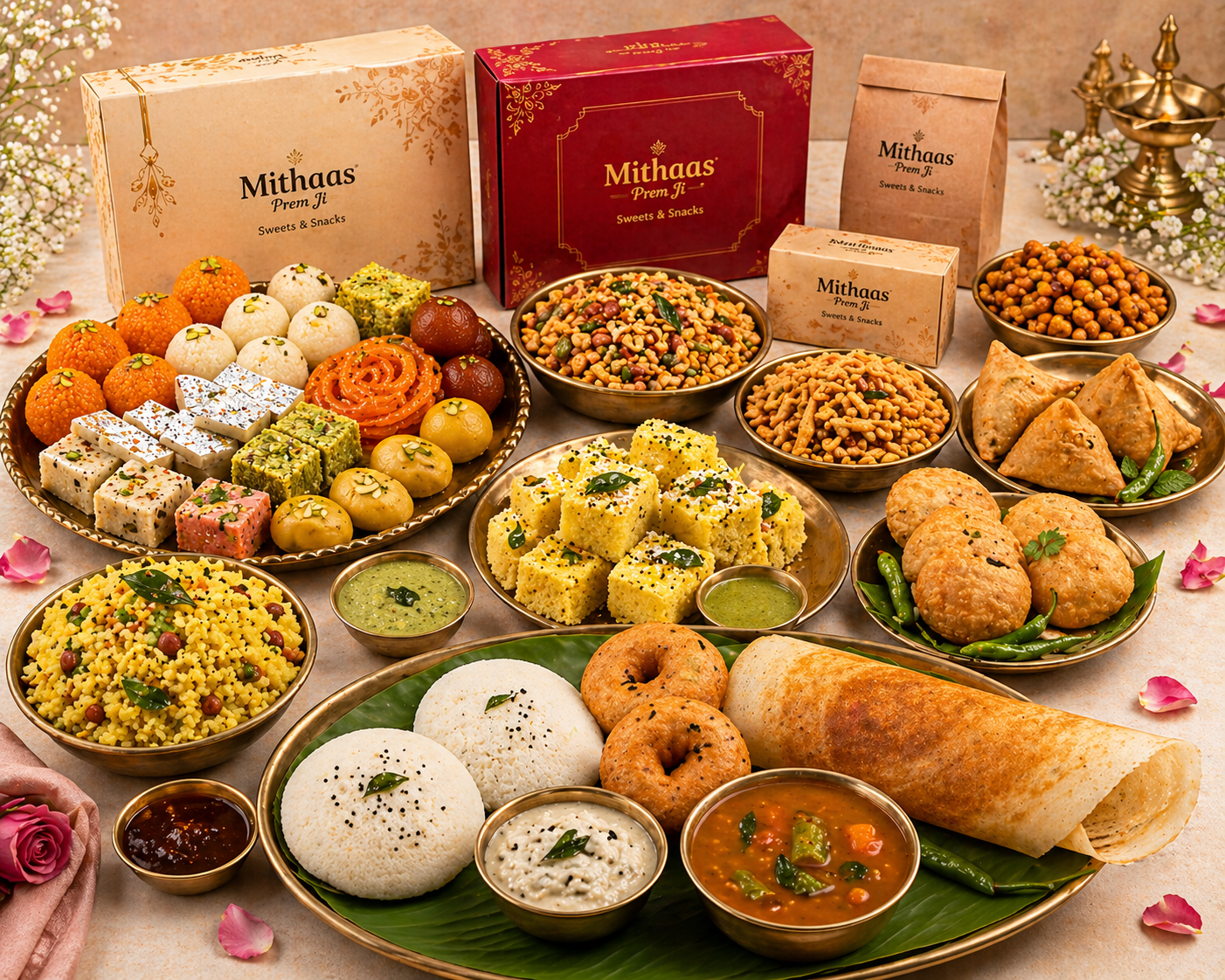 Mithaas Premji sweets and snacks