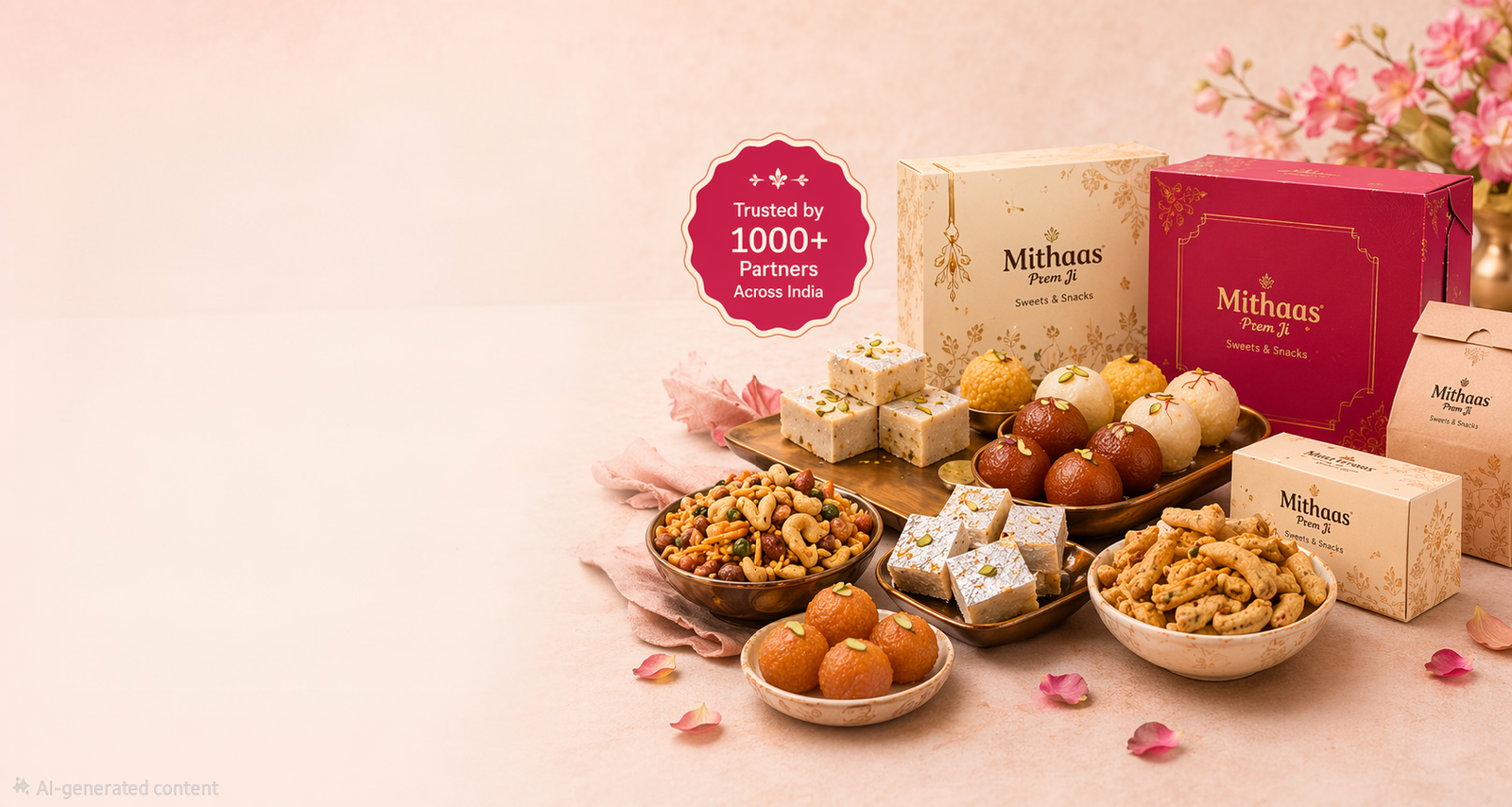 Mithaas Premji distributor packaging and products
